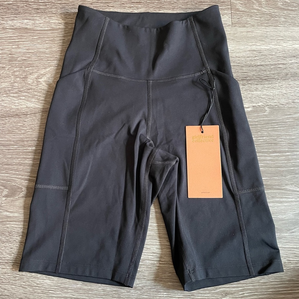 Girlfriend Collective athletic shorts, NWT, size XS